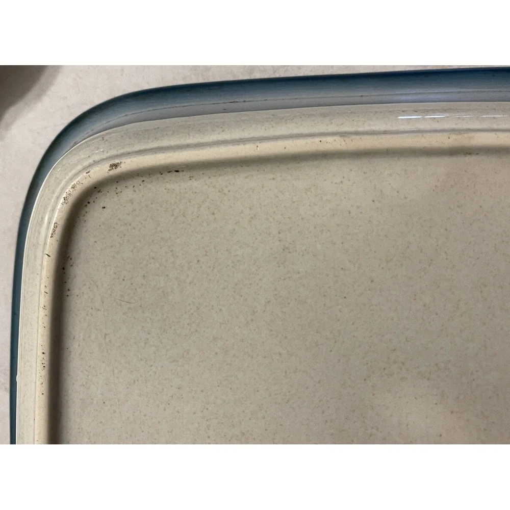 Wedgwood Blue Pacific Baking Casserole/Brownie Dish - Made in England 13